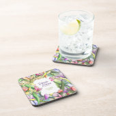 Die Aquarellblüte Getränkeuntersetzer (Rechte Seite)