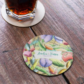 Die Aquarellblüte Getränkeuntersetzer