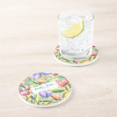 Die Aquarellblüte Getränkeuntersetzer (Seite)