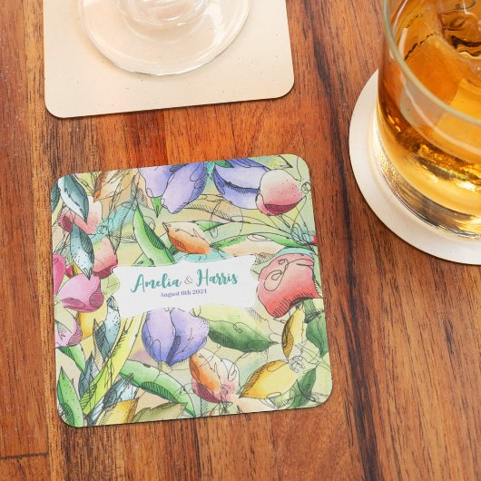 Die Aquarellblüte Magnet