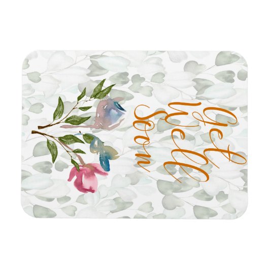 Die Aquarellfarben werden bald besser Magnet (Horizontal)