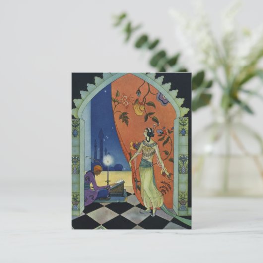 Die arabischen Nächte in Sterret Postkarte (Stehend Vorderseite)