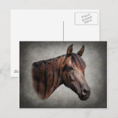 Die arabischen postkarte (Vorne/Hinten)