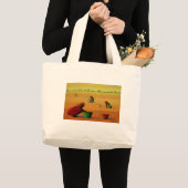 Die Arbeit 2001 der Frau Jumbo Stoffbeutel (Vorderseite (Produkt))