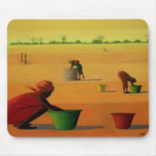 Die Arbeit 2001 der Frau Mousepad (Vorne)