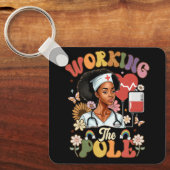 Die Arbeit an dem Pole Funny ICU Nurary Emergency Schlüsselanhänger (Vorderseite)