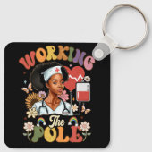 Die Arbeit an dem Pole Funny ICU Nurary Emergency Schlüsselanhänger (Rückseite)