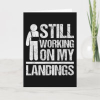 Die Arbeit an meinen Landungen wird bald gut.