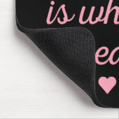 Die Arbeit der medizinischen Sozialarbeiter ist do Mousepad (Ecke)