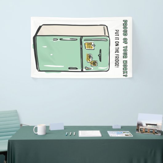 Die Arbeit der Schüler wird für die Klassenzimmer Banner (Messeveranstaltung)