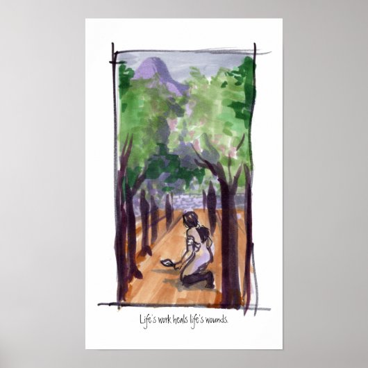 Die Arbeit des Lebens Poster (Vorne)