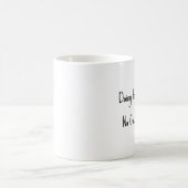 Die Arbeit, die keiner sieht Pflegemug Kaffeetasse (Mittel)
