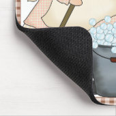 Die Arbeit einer Mutter ist niemals fertig. Mousepad (Ecke)