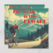 Die Arbeit ist das belohnte Radgebirge (Vorne/Hinten)