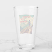 Die Arbeit ist das belohnte Runner Mountains Glas (Rückseite)