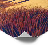 Die Arbeit ist das belohnte Runner Mountains Poster (Ecke)