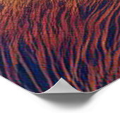 Die Arbeit ist das belohnte Runner Mountains Poster (Ecke)