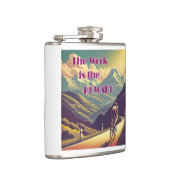 Die Arbeit ist die Belohnung für die Fahrradgebirg Flachmann (Rechts)