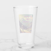 Die Arbeit ist die Belohnung für die Fahrradgebirg Glas (Rückseite)