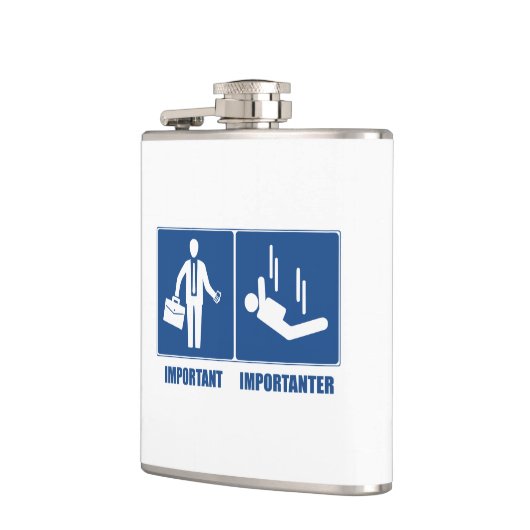 Die Arbeit ist wichtig, das Tauchen in der Luft is Flachmann (Links)