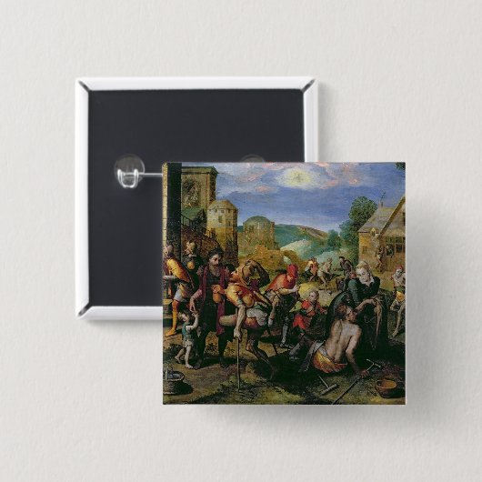 Die Arbeiten der Gnade Button (Vorne & Hinten)