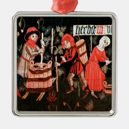 Die Arbeiten der Monate, von Elsass Ornament Aus Metall (Vorne)