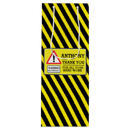 Die Arbeiter danken Ihnen für die Weintasche Geschenktüte Für Weinflaschen