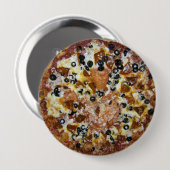Die Arbeits-Pizza Button (Vorne & Hinten)