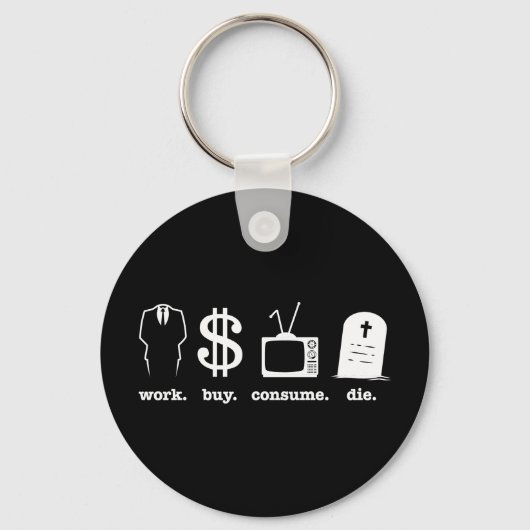 die Arbeitserwerb Schlüsselanhänger (Vorderseite)