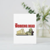 Die Arbeitsunfähigkeit Postkarte (Stehend Vorderseite)