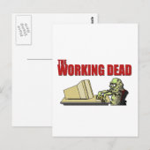 Die Arbeitsunfähigkeit Postkarte (Vorne/Hinten)