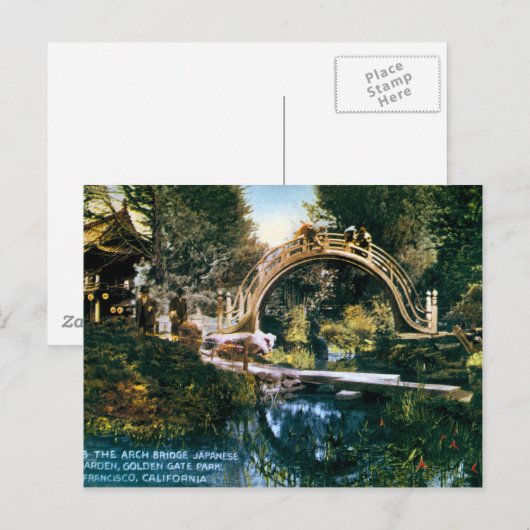 Die Arch-Brücke Postkarte (Vorne/Hinten)