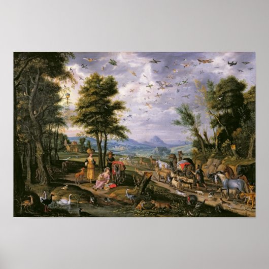 Die Arche betreten Poster (Vorne)