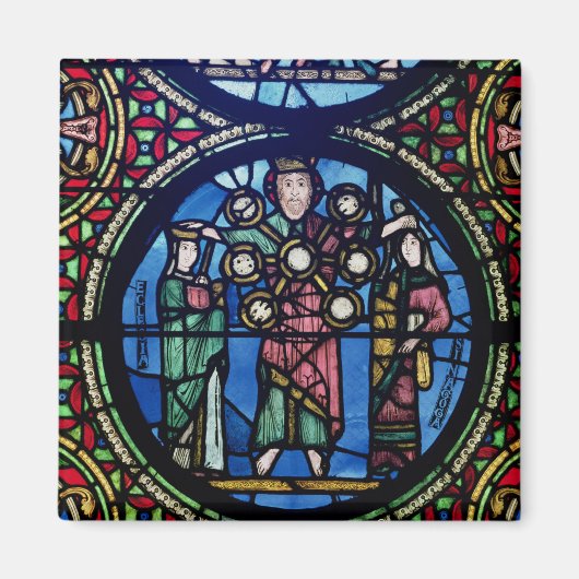 Die Arche des Bündnisses, Detail Gottes mit Magnet (Vorne)