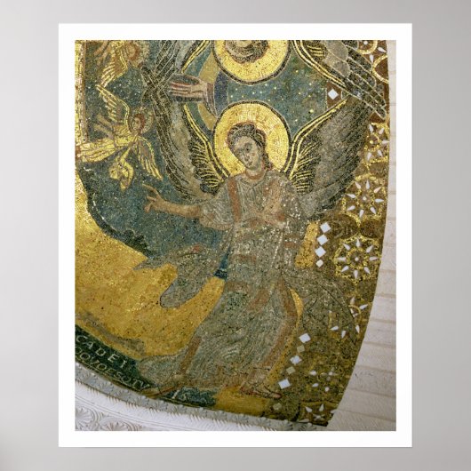 Die Arche des Bündnisses, unterstützt von Tscherub Poster (Vorne)