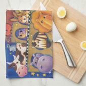 Die Arche Geschirrtuch (Viertel Falte)