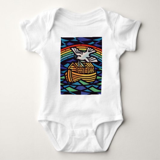 Die Arche Noas mit dem Heiligen Geist Baby Strampler (Vorderseite)