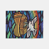 Die Arche Noas mit dem Heiligen Geist Fleecedecke (Vorderseite (Horizontal))