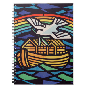 Die Arche Noas mit dem Heiligen Geist Notizblock