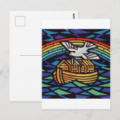 Die Arche Noas mit dem Heiligen Geist Postkarte (Vorne/Hinten)