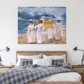 Die Arche überquert den Jordan von James Tissot Leinwanddruck (Insitu (Schlafzimmer))