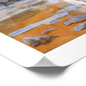 Die Arche überquert den Jordan von James Tissot Poster (Ecke)