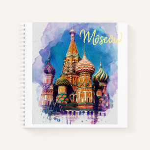 Die Architektur der Basilischen Kathedrale in Mosk Notizblock