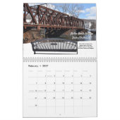 Die Architektur des Bridge Wall-Kalenders Kalender (Feb 2027)