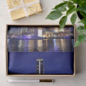 Die Architektur des Dubai Marina Seidenpapier (Geschenk)