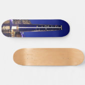 Die Architektur des Dubai Marina Skateboard (Horizontal)