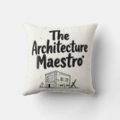 Die Architektur Maestro Kissen (Rückseite)