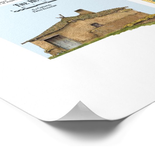 Die Architektur von Pinocchio Poster (Ecke)