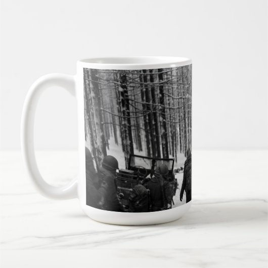 Die Ardennenoffensive Kaffeetasse (Links)