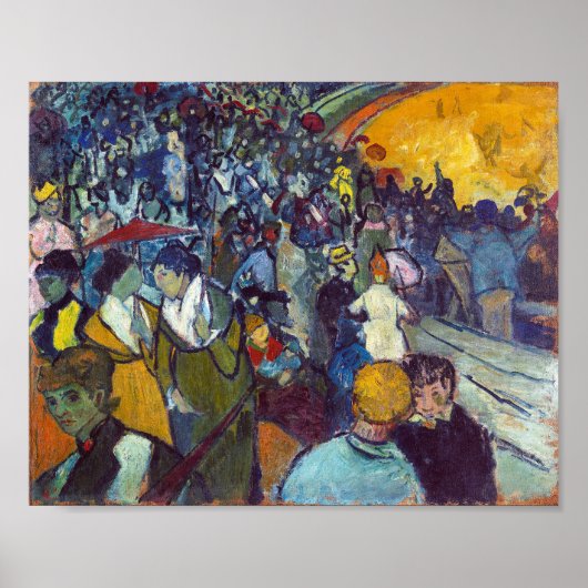 Die Arena in Arles | Van Gogh | Poster (Vorne)